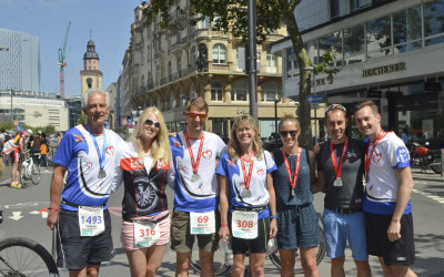 Frankfurt City triathlon 2016